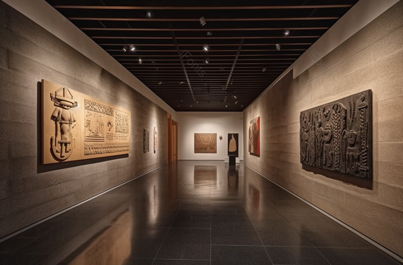 河南安阳中国文字展览馆室内展厅摄影图,高清,摄影图,摄影图片,图片大全,摄影图免费下载